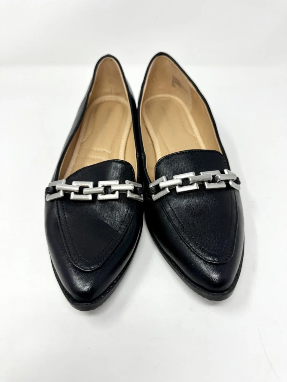 Adrienne Vittadini Women's Carolyn Detailed Slip-on Moc Wedge Loafers